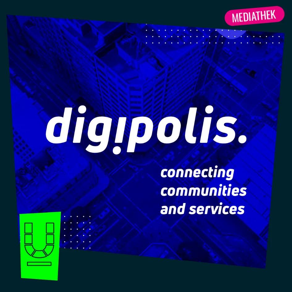 Banner des Events digipolis - Smart Cities als Wettbewerbsfaktor