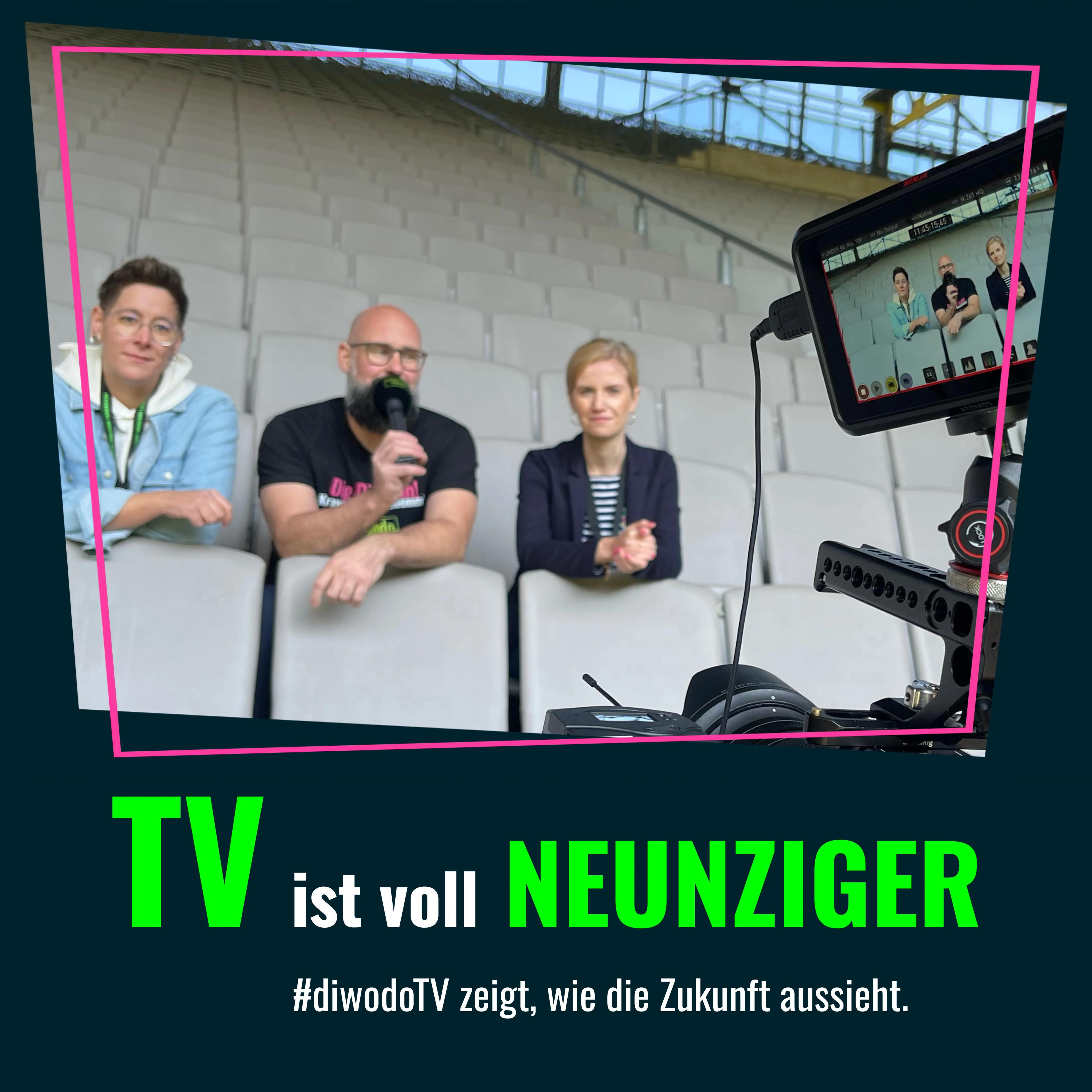 Banner des Events #diwodoTV Dienstag: live aus dem Dortmunder U