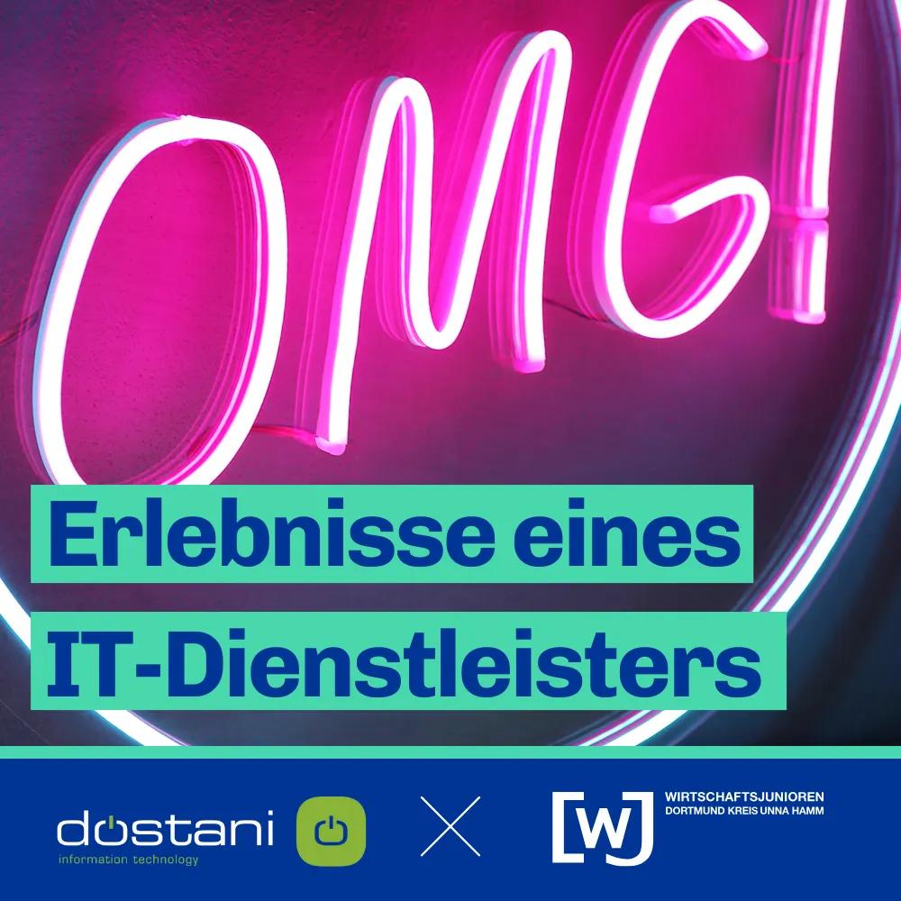 Banner des Events F**K IT - „OMG“ Erlebnisse eines IT-Dienstleisters