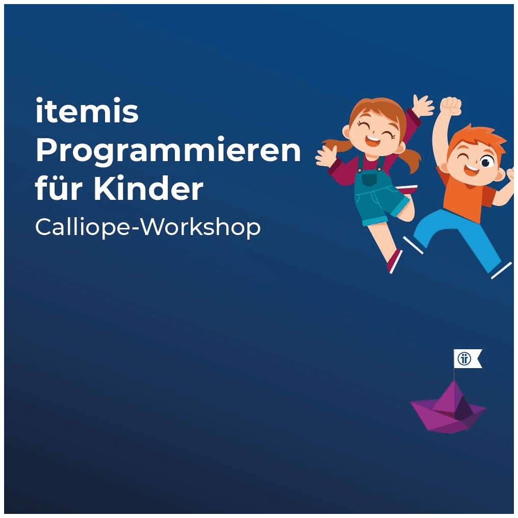 Banner des Events Programmieren für Kinder – Calliope-Workshop